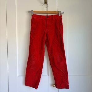 Polo Ralph Lauren Boys Vibrant Red Corduroy Pants | 6